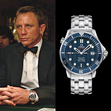 casino royale omega rolex|james bond casino royale.